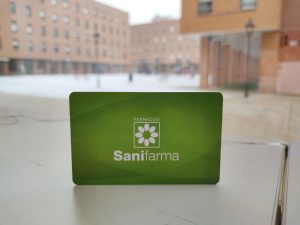 Tarjeta cliente Sanifarma - Farmacia Plaza Sabicas